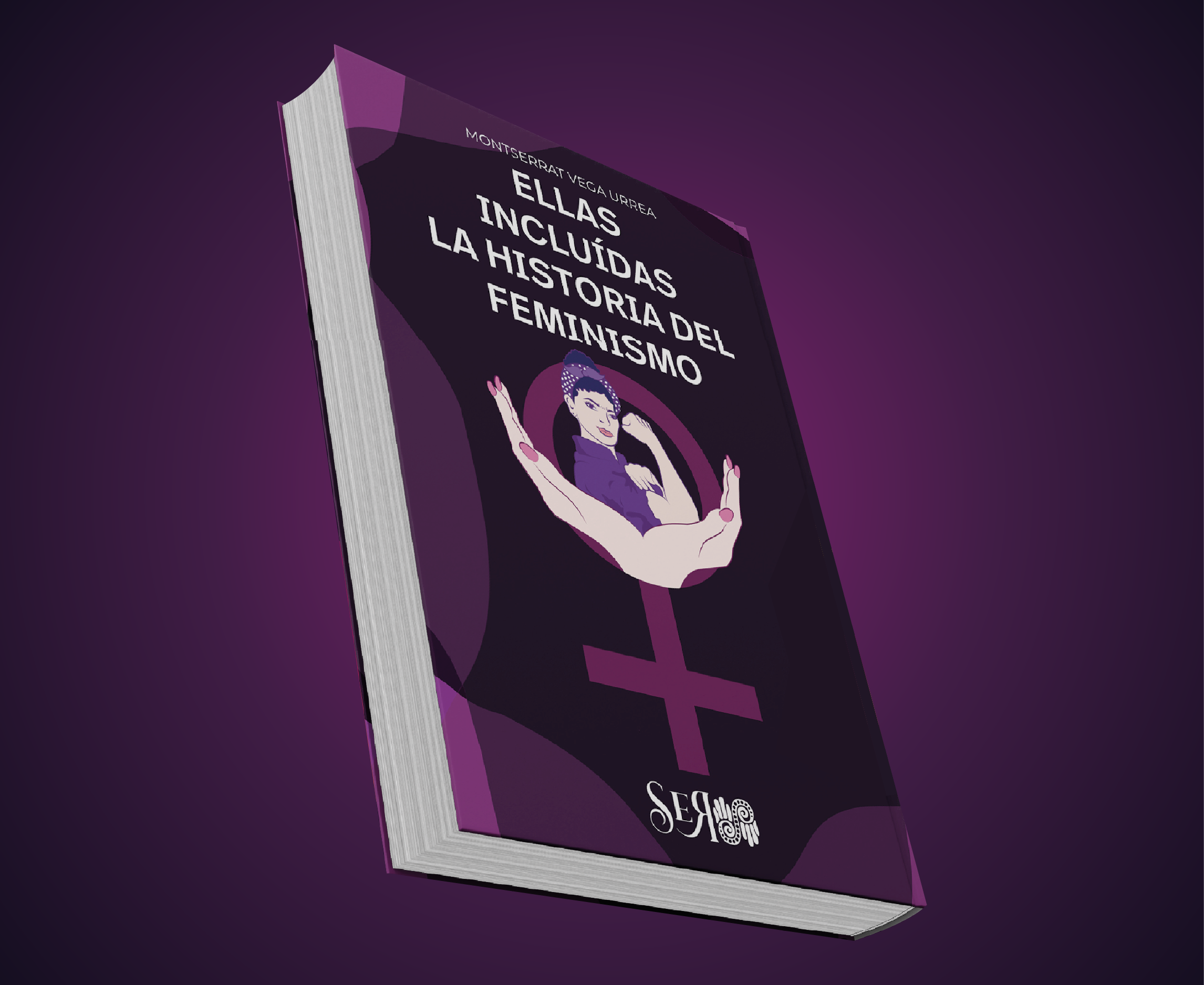 Portada diseño editorial libro feminista