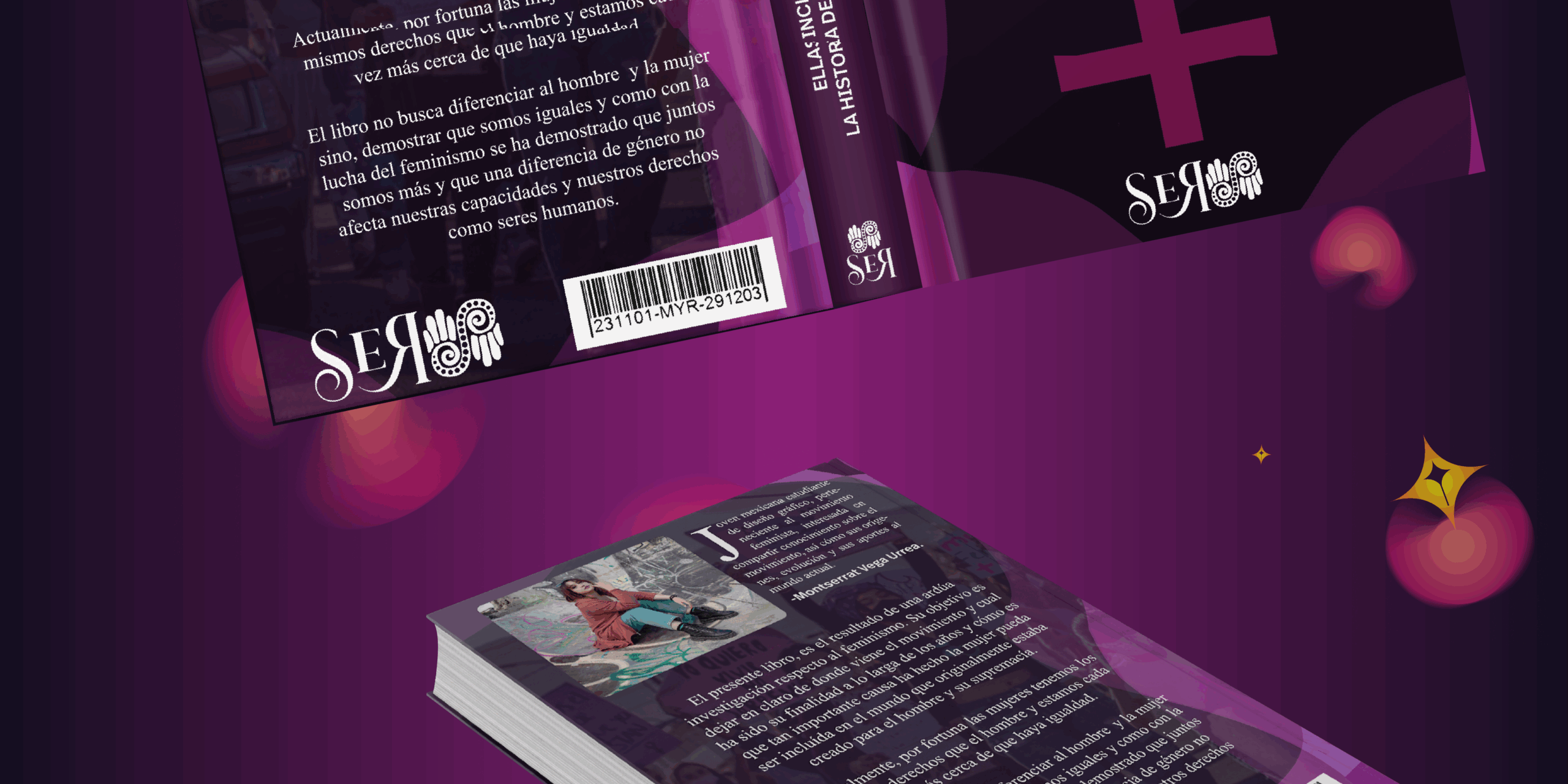 Diseño editorial libro feminista